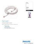 Philips Coil cord SWC4100H