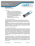 Add-On Computer Peripherals (ACP) BN-CKM-SP-SR-AO network transceiver module