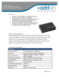 Add-On Computer Peripherals (ACP) AO-GES-22-S network switch