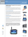 Sony VGN-UX380N PDA