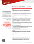 WatchGuard XTM 25 & 1-Y LiveSecurity Bundle