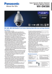 Panasonic WV-SW396E surveillance camera