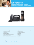 Panasonic KX-TG4771B telephone