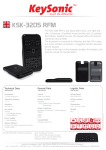 KeySonic KSK-3205 RFM