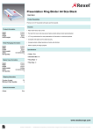 Rexel 13481BU folder