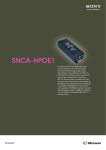 Sony SNCA-HPOE1