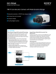 Sony SSCFB560 surveillance camera