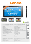 Lenco TAB-1011 tablet