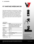 V7 Vantage Webcam 300