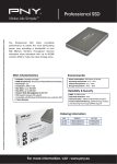 PNY 120GB Professional 2.5" SATAIII MLC