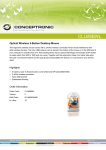 Conceptronic Optical Wireless 5-Button Desktop