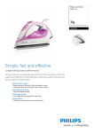 Philips ComfortCare Steam iron GC2730