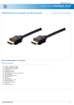 ASSMANN Electronic HDMI A M/M 1m