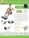 CTA Digital Rowing Machine WII