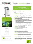 Lexmark XS796DTE