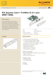 DeLOCK PCI Express/FireWire
