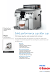 Philips Saeco HD8930/01 coffee maker