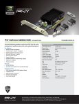 PNY VCG84DMS1D3SXPB-CG NVIDIA GeForce 8400 GS 1GB graphics card