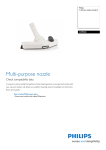 Philips Tri-active nozzle CRP500