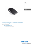 Philips SensoTouch 2D Trimmer CRP331