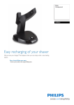 Philips SensoTouch 2D Charging stand for shaver CRP332
