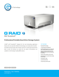 G-Technology G-RAID Thunderbolt 8 TB