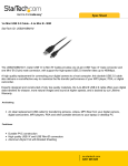 StarTech.com 1m Mini USB 2.0 Cable - A to Mini B - M/M