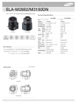 Samsung SLA-M3180DN camera lense