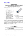 Finisar FTLF1424P2BCL network transceiver module