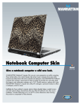 Manhattan Notebook Computer Skin