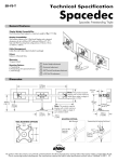 Atdec SD-FS-T flat panel desk mount