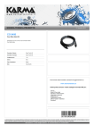 Karma Italiana CO 8450 fiber optic cable