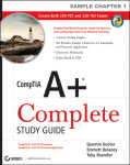 Wiley CompTIA A+ Complete Study Guide: Exams 220-701 (Essentials) and 220-702 (Practical Application)