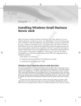 Wiley Mastering Microsoft Windows Small Business Server 2008
