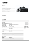 Panasonic HDC-SD40 hand-held camcorder