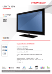 Thomson 32HS4246C LED TV