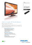 Philips 22HFL3233D 22" 3D compatibility Black