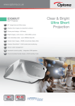 Optoma EX565UT data projector