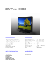 Sansui HDLCD2650 LCD TV