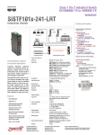 Transition Networks SISTF1014-241-LRT network media converter