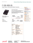 Transition Networks F-SM-MM-05