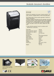 Dahle 21112 paper shredder
