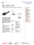 Transition Networks Fiber Optic Network Card - PCI Express - 1 Port -