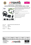 Atomic Accessories Steering Wheel