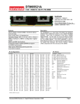 Dataram DTM65521A memory module