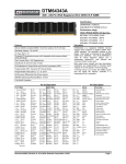 Dataram DTM64343A memory module
