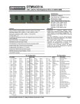 Dataram DTM64331A memory module