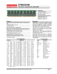 Dataram DTM63393B memory module