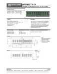 Dataram DRSX6275-10/8GB memory module