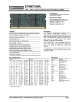Dataram DTM67209A memory module